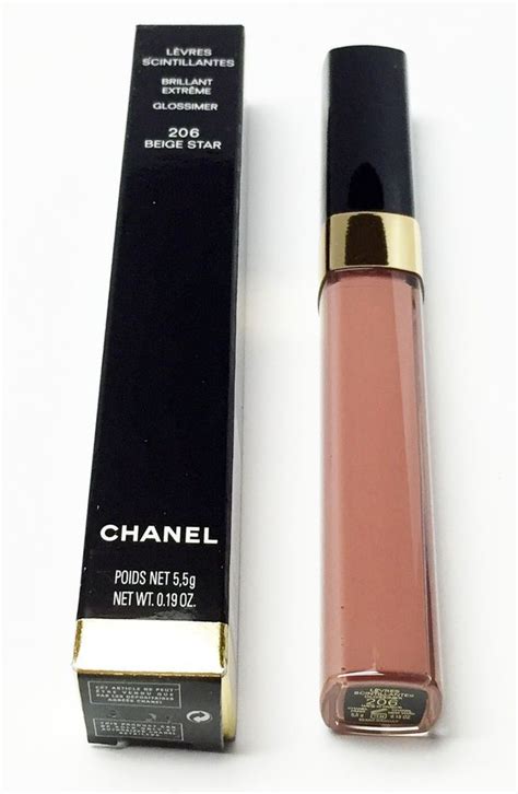 chanel beige guitare glossimer|Chanel levres glossimer lip gloss.